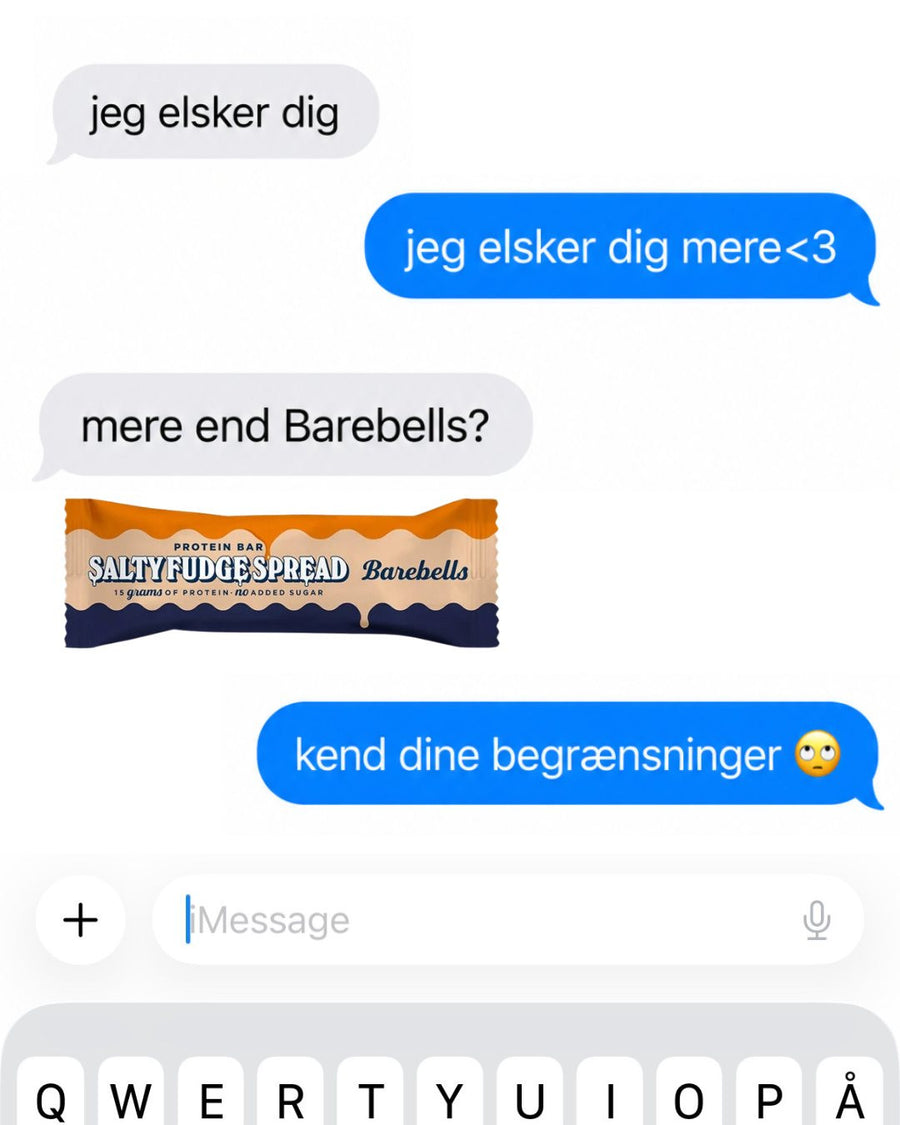 Hands up, hvis Salty Fugde Spread også er blevet en af dine favoritter 🙋‍♀️

#barebells #newlaunch
