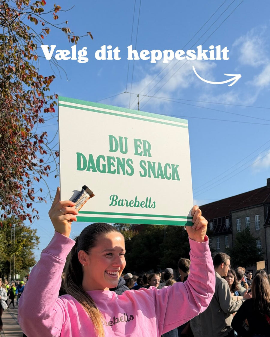 Barebells cheering edition 🎉 

Hvilket heppeskilt havde du valgt? 😍