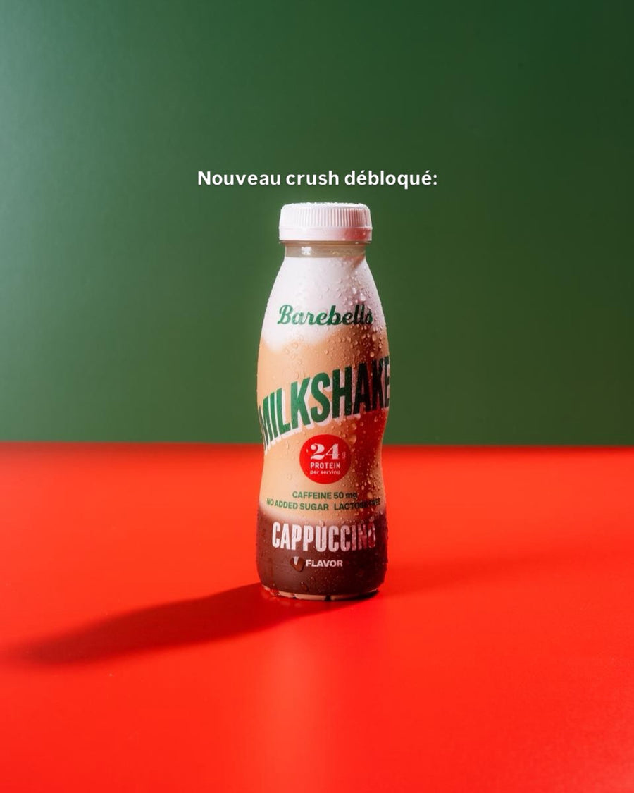 Nouveau crush débloqué. 🤎

24 g de protéines, 50 mg de caféine et zéro red flag. 
On valide ? 

#barebells #barebellsfrance
