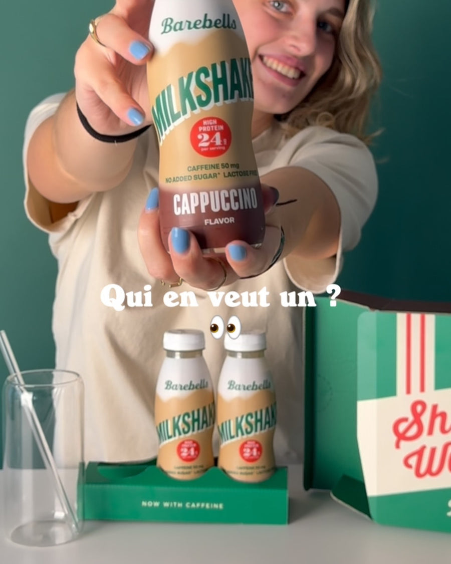 On vous montre ce qu’on a préparé pour l’arrivée de notre Cappuccino. ☕️🤎

Alors, qui aurait aimé recevoir ce colis ? 👀

#barebells #barebellsfrance